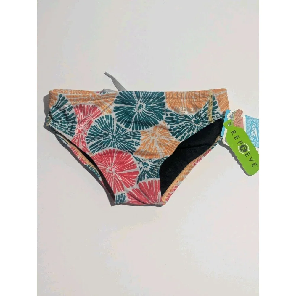 Speedo‎ Eco Endurance Citrus Love Floral Swim Brief Men's 26